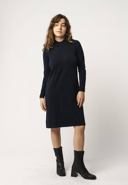 Melawear Basic Feinstrick Kleid HARLEEN Blitzverkäufe