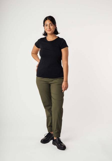 Melawear T-Shirt Basic Damen 2025