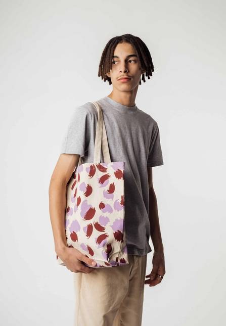 Melawear bedruckte Totebag PUNAM Kostenlose Rückgabe