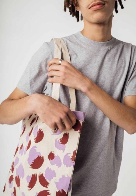 Melawear bedruckte Totebag PUNAM Kostenlose Rückgabe