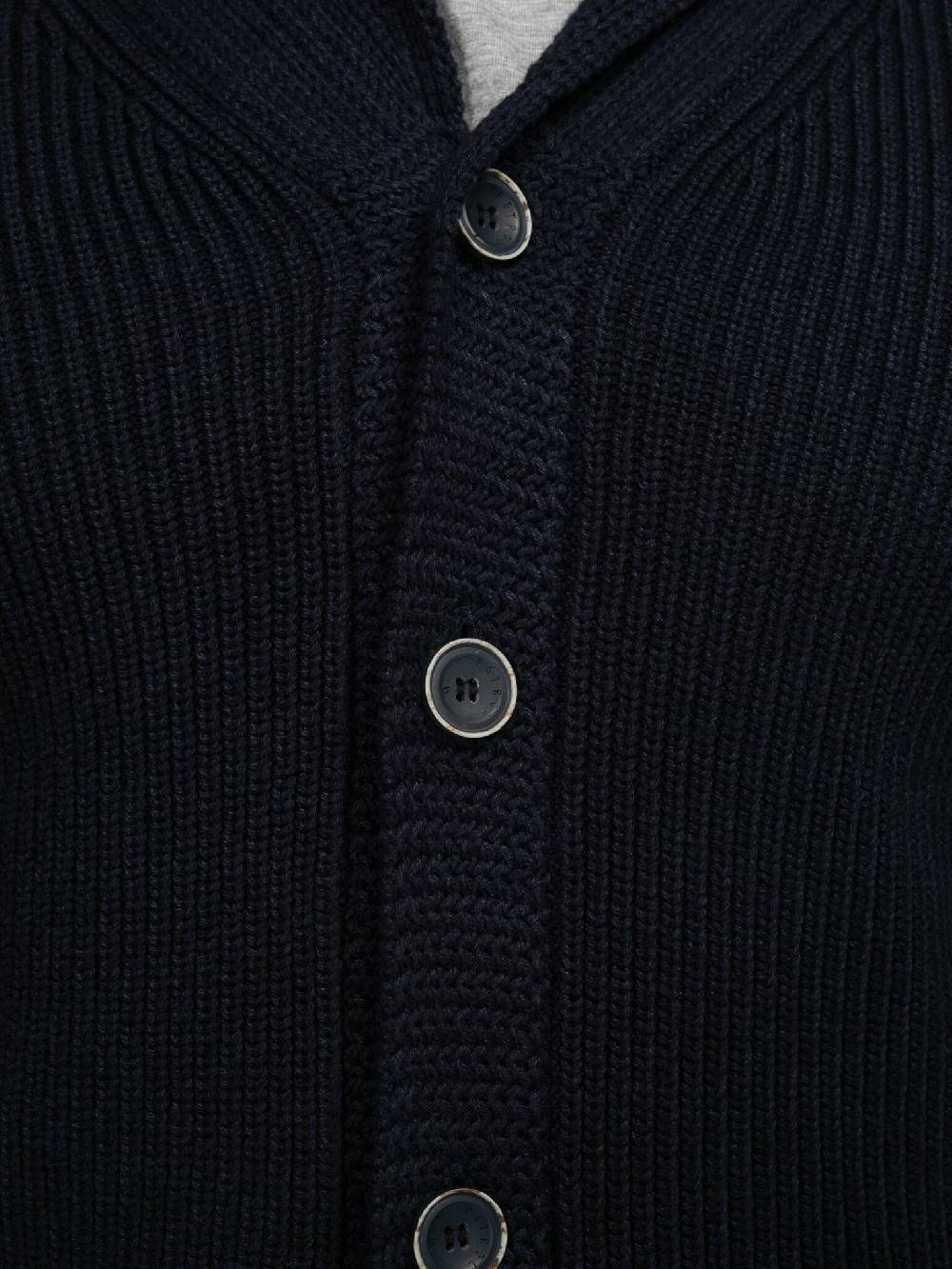 Petrol Industries M-3040-KWC282 Men Knitwear Collar Cardigan (5120 Sky Captain) Fabrikpreis
