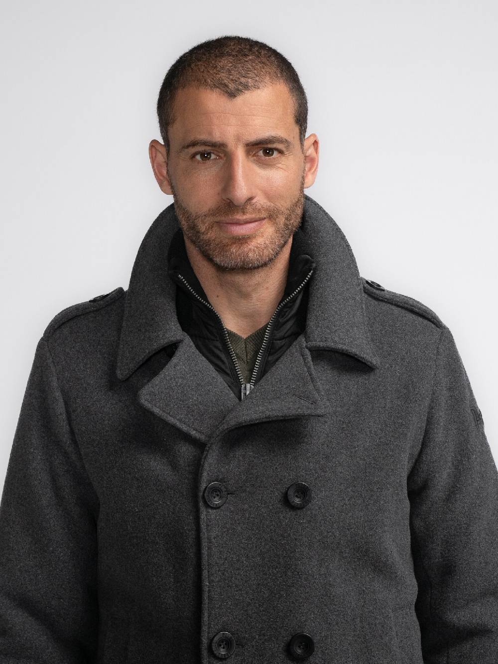 Petrol Industries M-3040-JAC102 Men Jacket Wool (9080 Steal Melee) Exklusivangebot