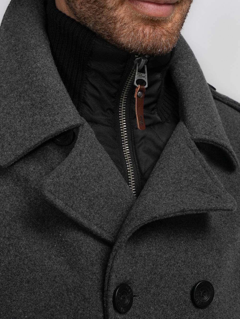 Petrol Industries M-3040-JAC102 Men Jacket Wool (9080 Steal Melee) Exklusivangebot