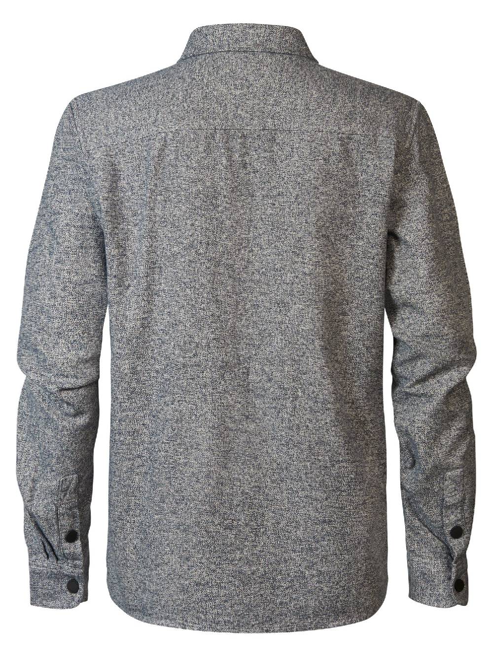 Petrol M-3040-SIL412 Men Shirt Long Sleeve Uni (5185 Midnight blue) Preisnachlass