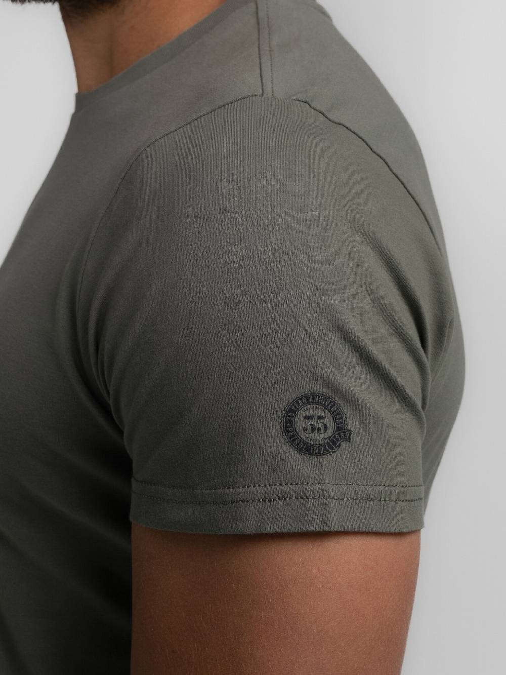 Petrol M-3040-TSR661Men T-Shirt SS Classic Print (6165 Dark Sage) Osterangebot