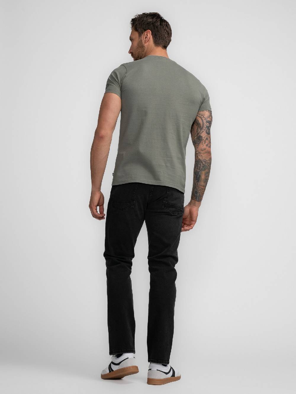 Petrol M-3040-TSR661Men T-Shirt SS Classic Print (6165 Dark Sage) Osterangebot
