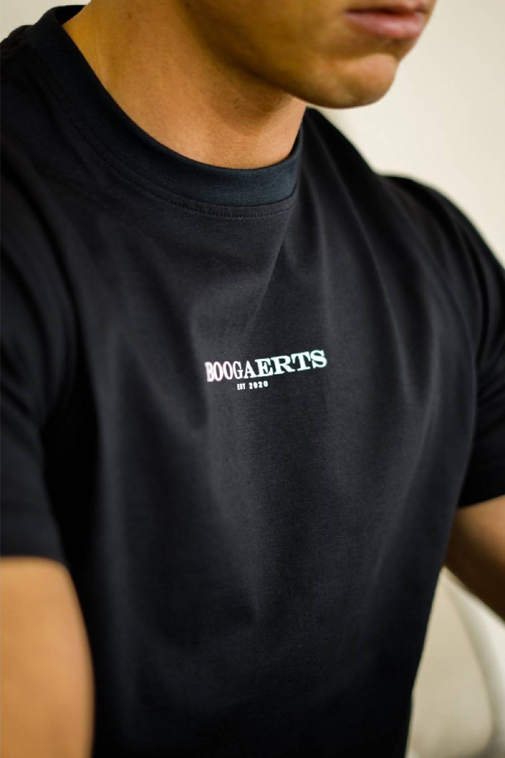 Boogaerts MAX PREMIUM T-SHIRT BLACK Valentinstagsangebot