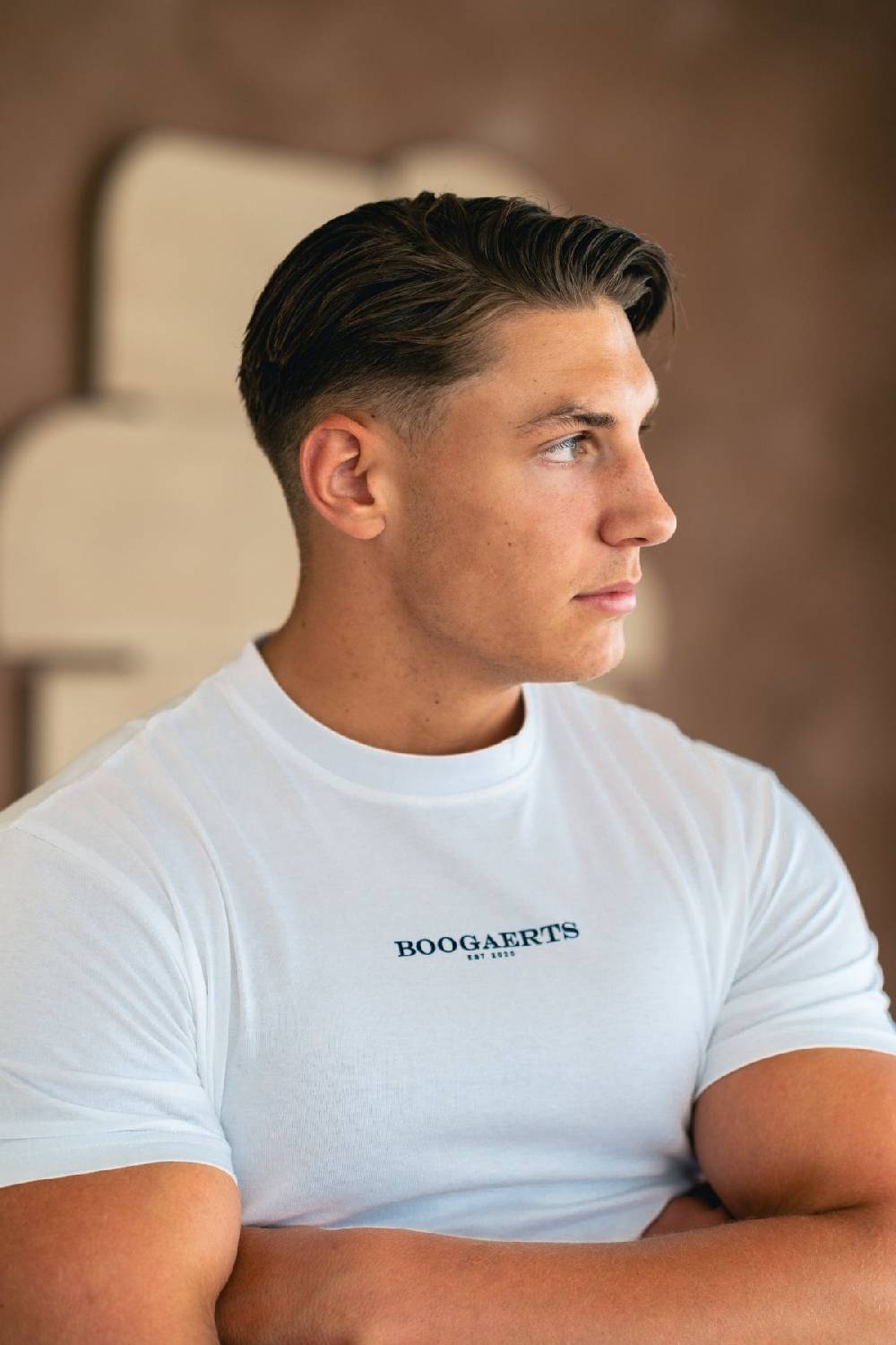 Boogaerts MAX PREMIUM T-SHIRT WHITE Jubiläumsangebot