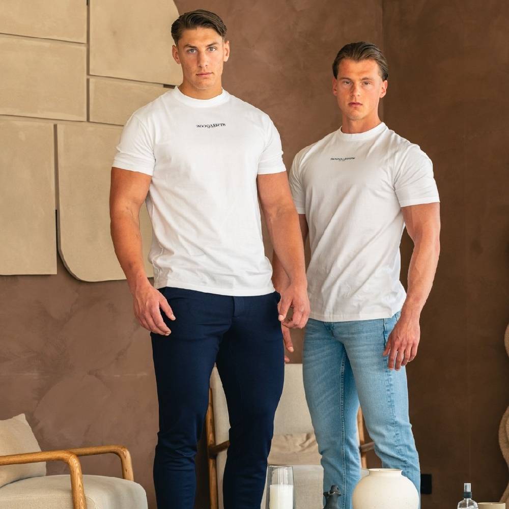Boogaerts MAX PREMIUM T-SHIRT WHITE Jubiläumsangebot