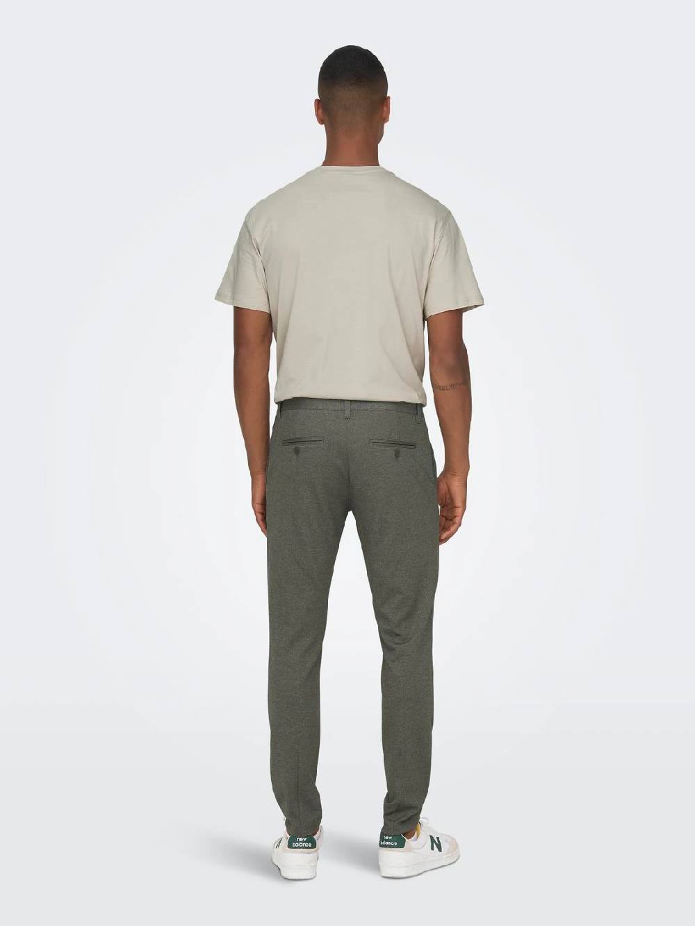 Only & Sons ONSMARK SLIM HERRINGBONE PANT NOOS TEAK Exklusive Angebote