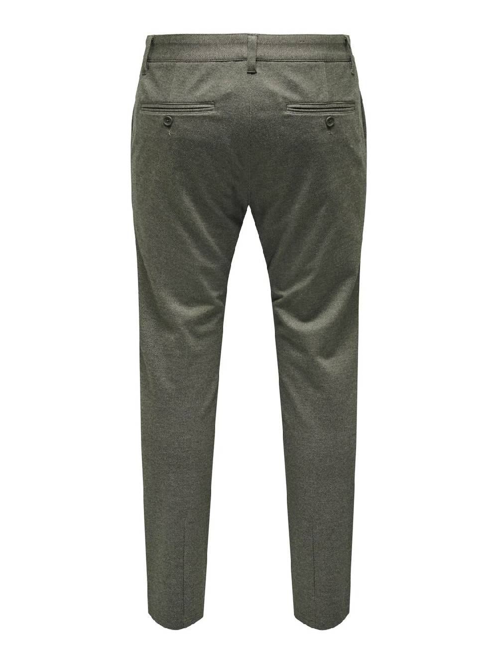 Only & Sons ONSMARK SLIM HERRINGBONE PANT NOOS TEAK Exklusive Angebote
