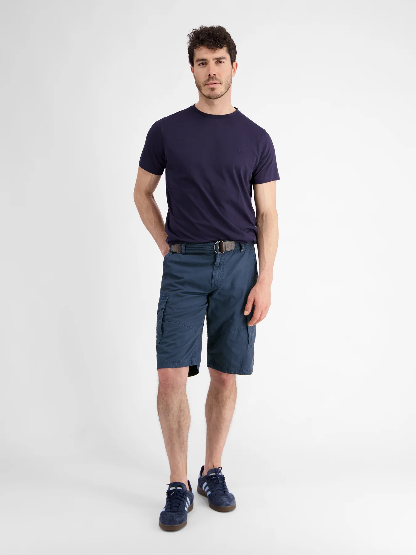 Lerros 2449210 EFFEN CARGOBERMUDA MET RIEM (448 STORM BLUE) Große Rabatte