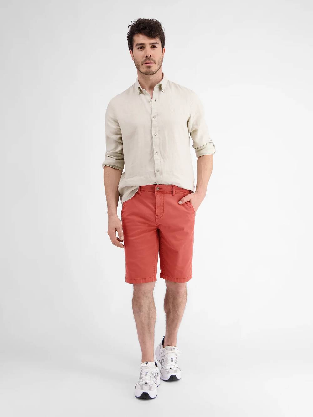 Lerros 2439213 STRETCHCHINO-BERMUDA (347 DEEP CORAL RED) Saisonale Angebote