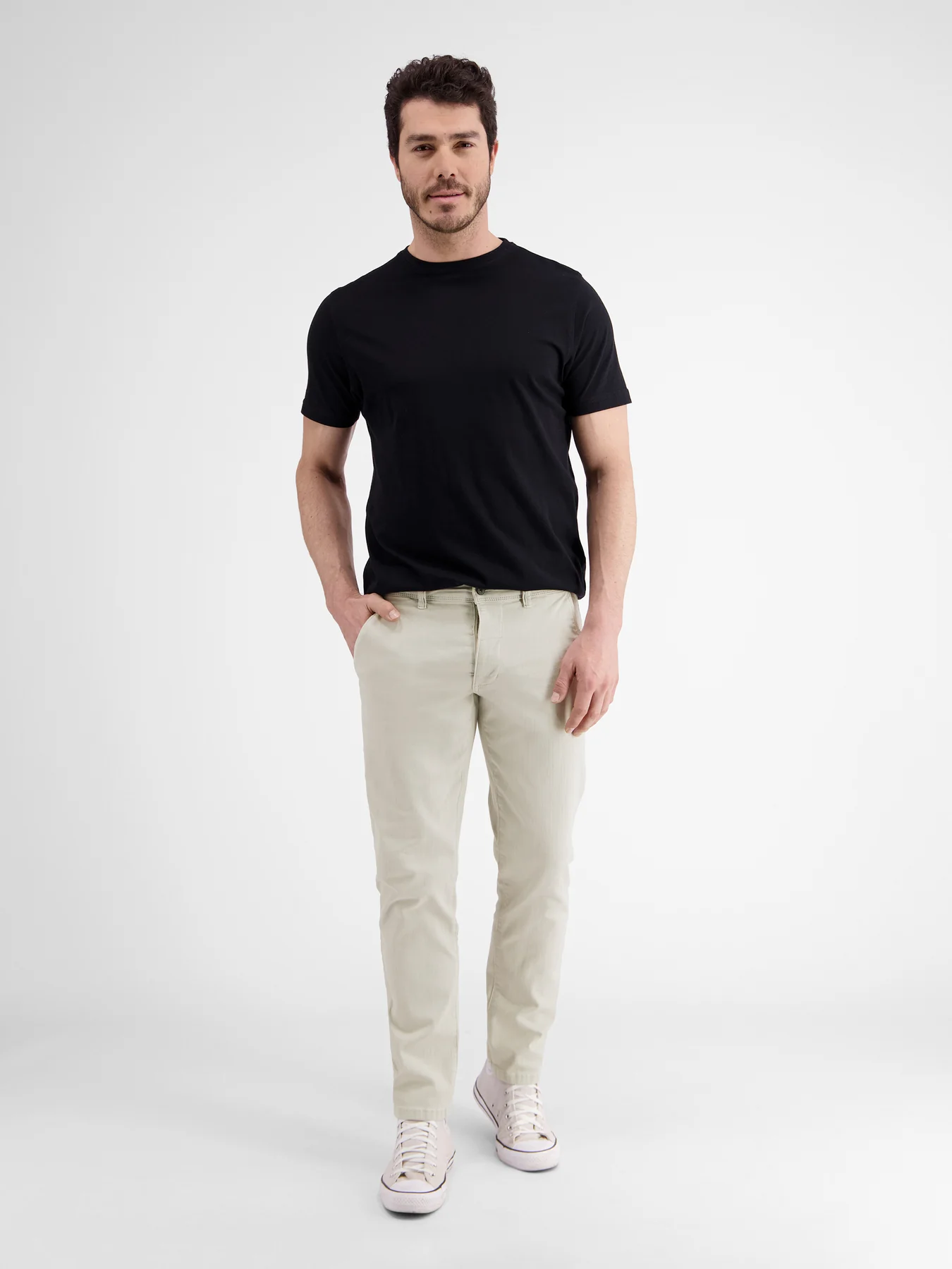 Lerros 2429114 CHINO IN HYPERFLEX STRETCHKWALITEIT (203 STONE) Kauf eins, bekomm eins gratis