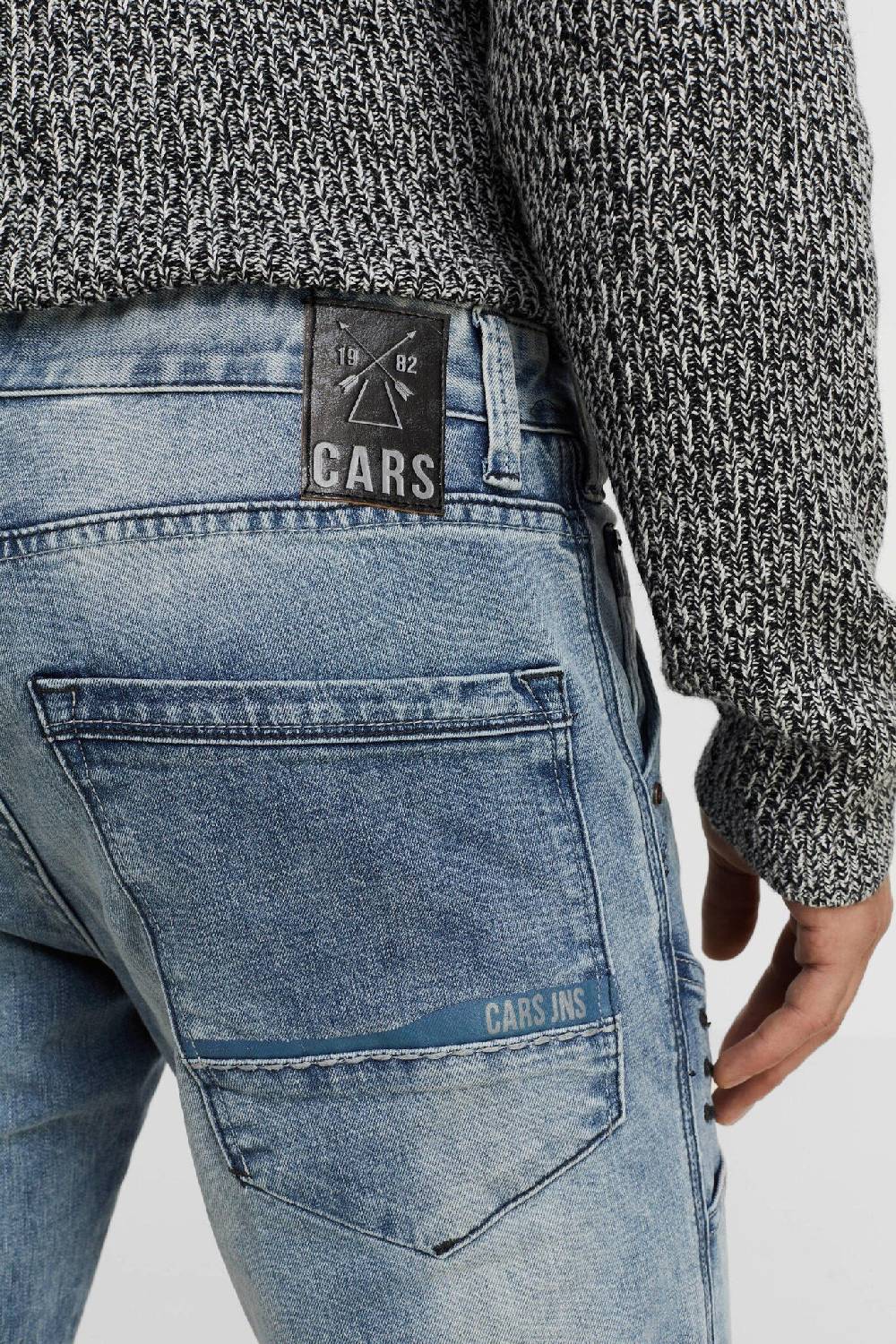 Cars Jeans CHESTER Regular Str. Blue Used Milford (05) Riesige Ersparnisse