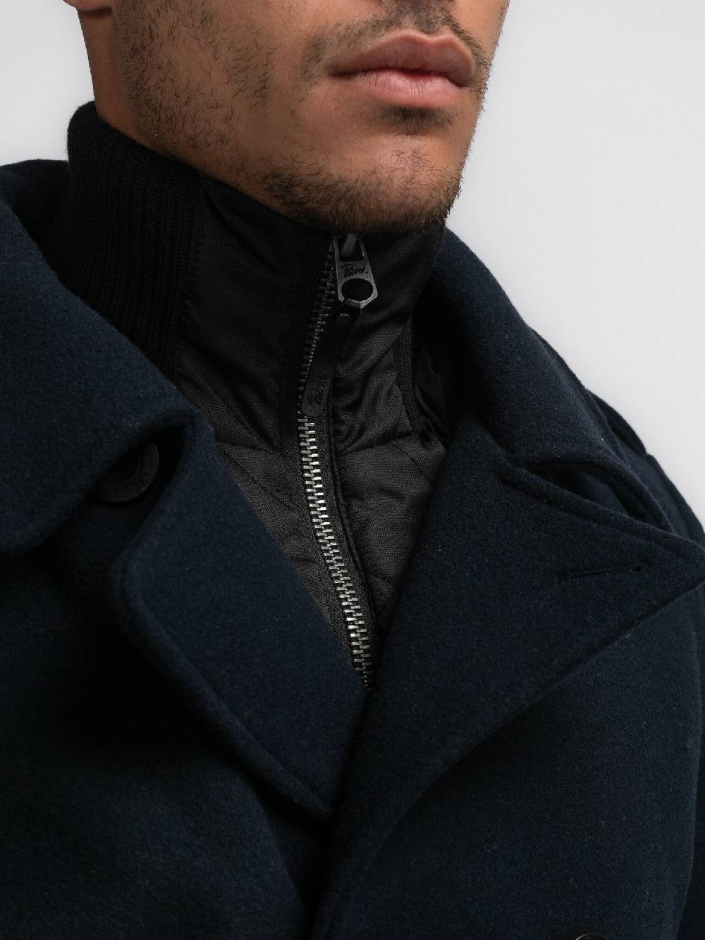 Petrol Industries M-3040-JAC102 Men Jacket Wool (5120 Sky Captain) 50% Rabatt mit kostenlosem Versand