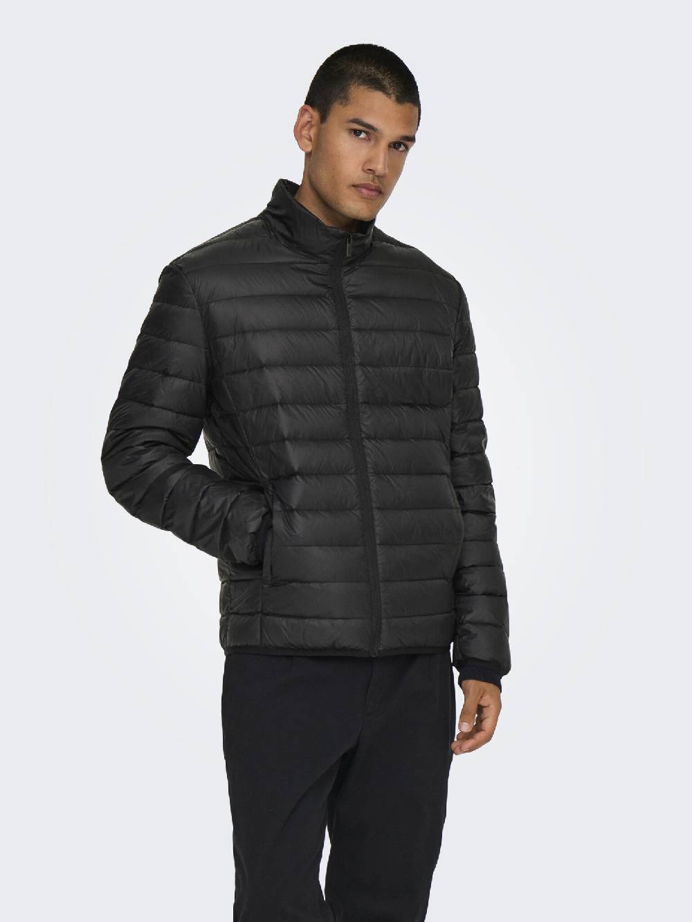 Only & Sons ONSGAVIN LIGHT DOWN JACKET OTW (Black) Fabrikladen