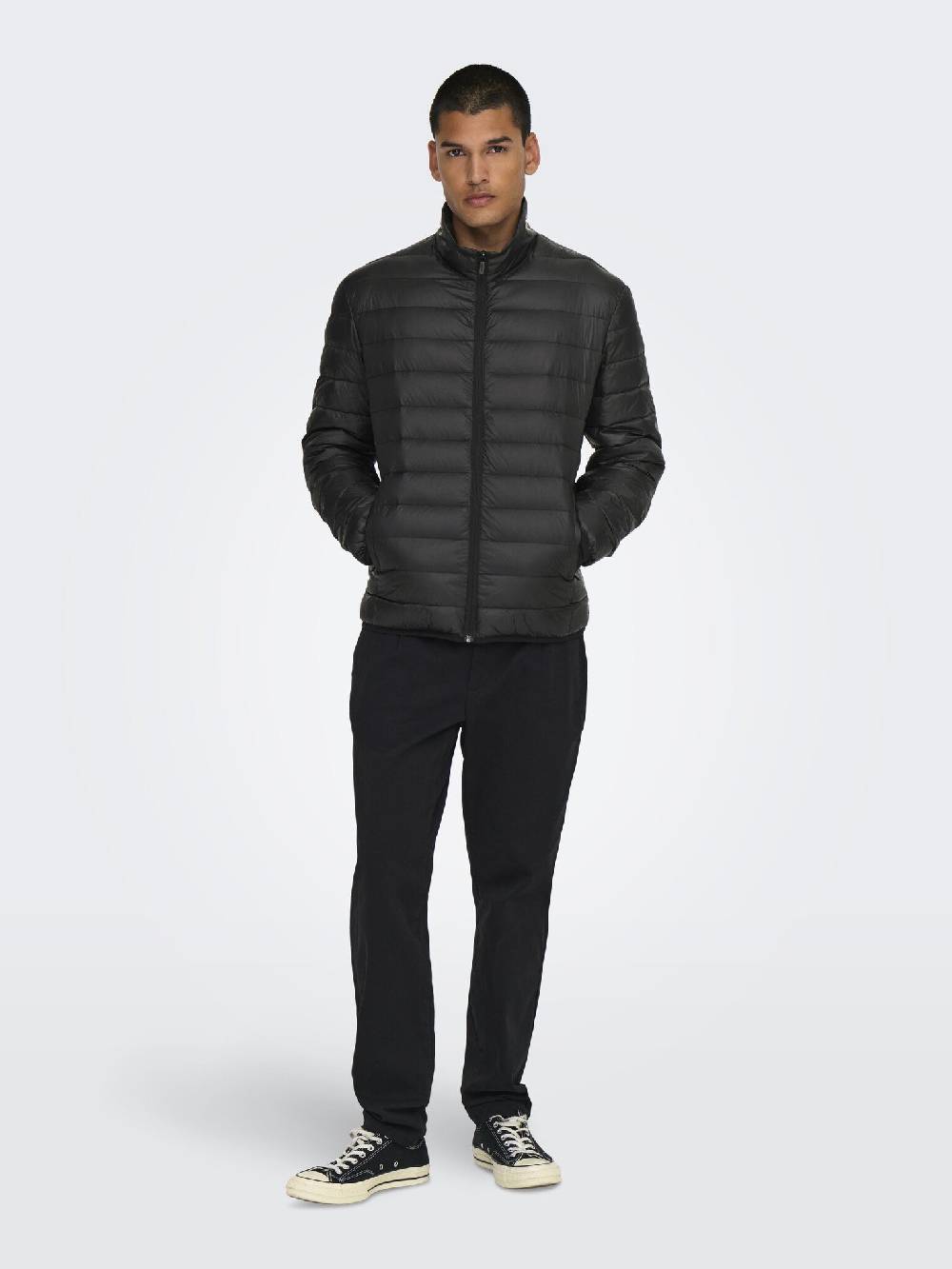 Only & Sons ONSGAVIN LIGHT DOWN JACKET OTW (Black) Fabrikladen