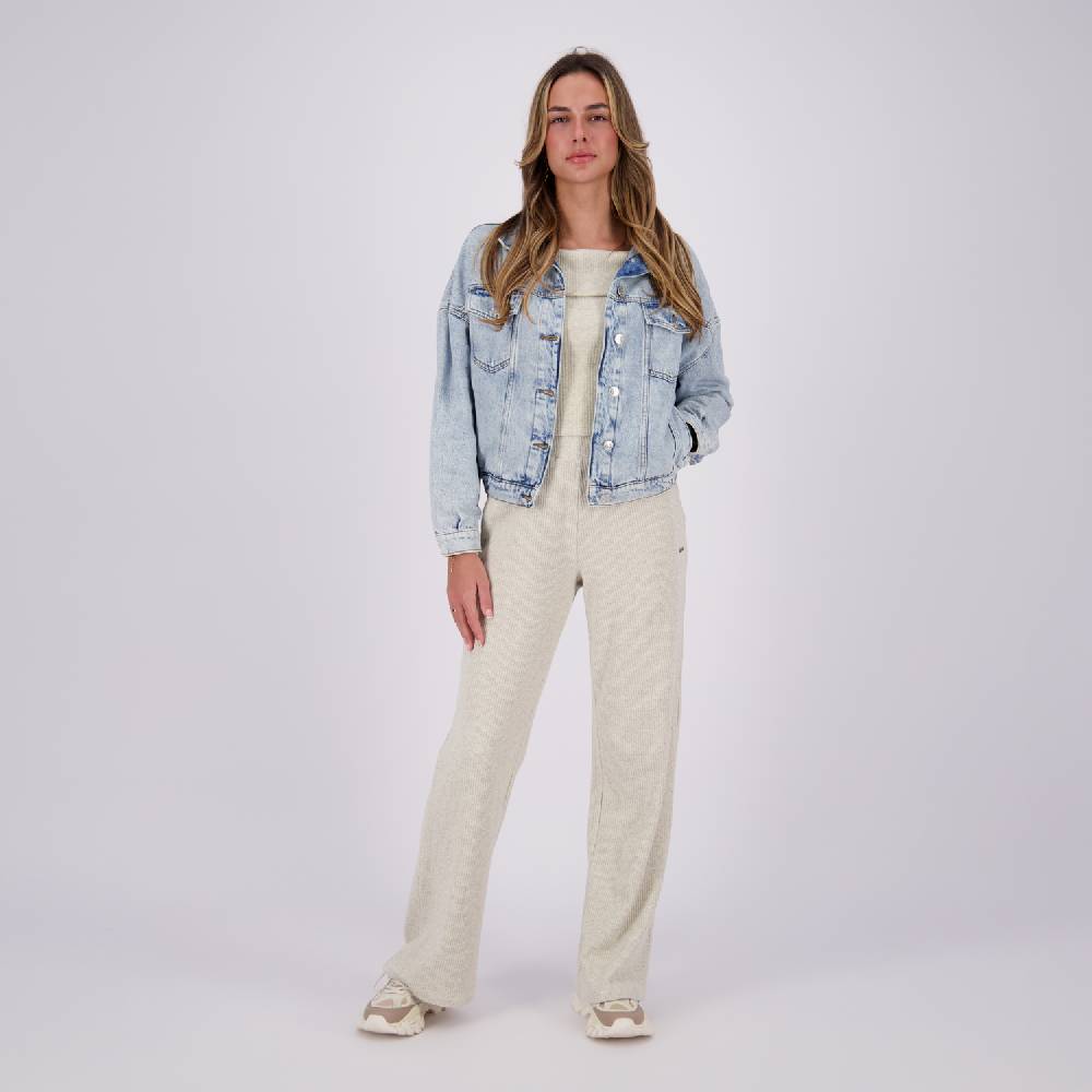 RAIZZED VERONICA Denim Jacket - Light Blue Stone Hotsell