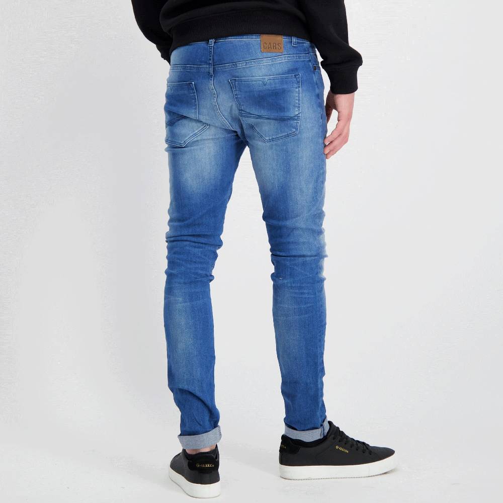 Cars Jeans DUST Super Skinny 70ties Blue Flash Sale