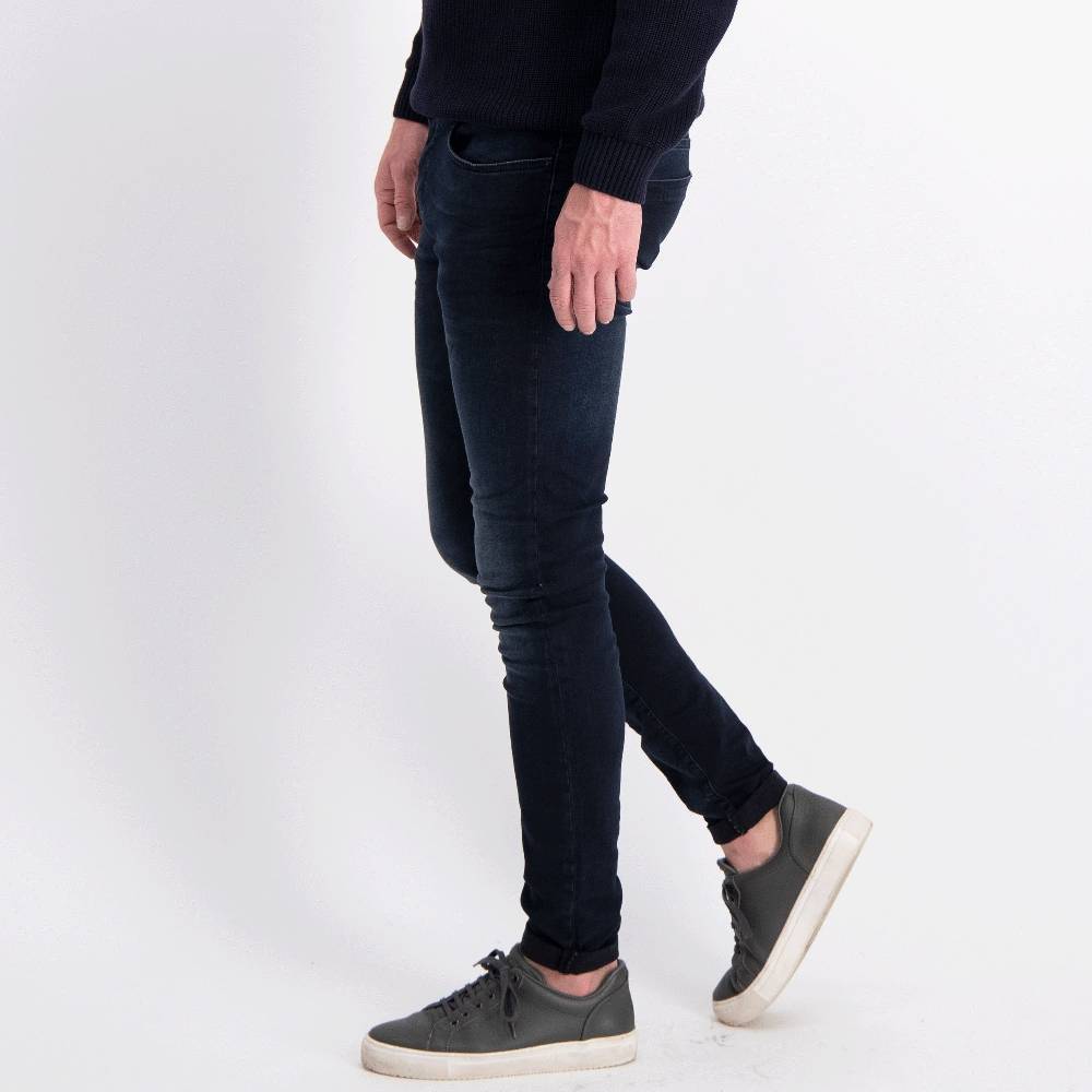 Cars Jeans DUST Super Skinny Blue Black Online Shopping