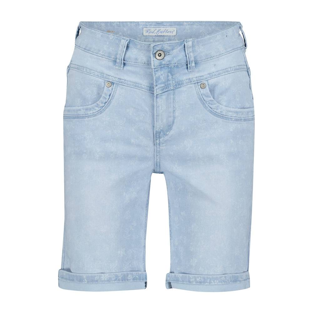 Red Button Srb3961 - Sienna Short Denim Flower (108 Bleach) Valentinstagsangebot