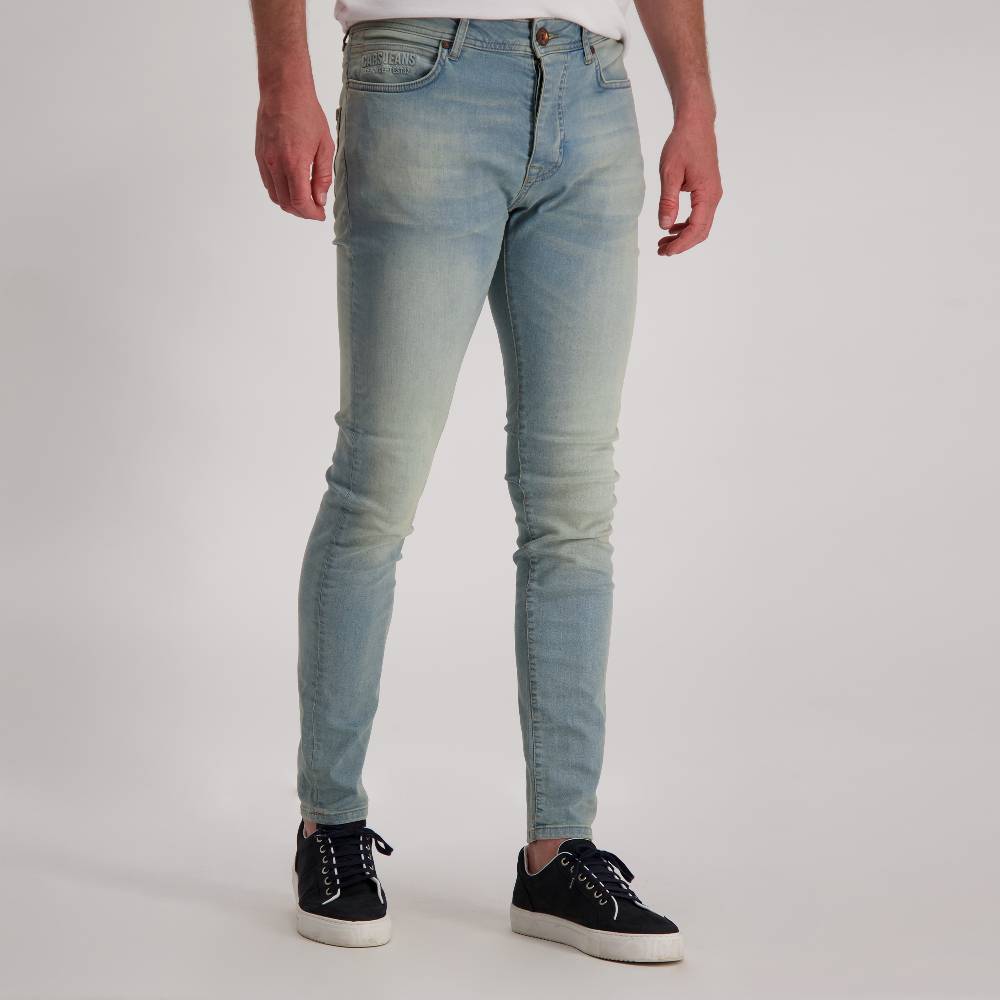 Cars Jeans DUST Den Super Skinny Stw Used (06)