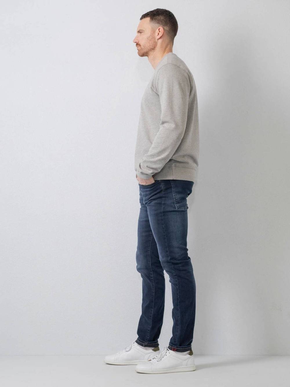 Petrol SEAHAM-Classic - Men Denim Slim Fit (5855 Midnight Blue) Kostenlose Rückgabe