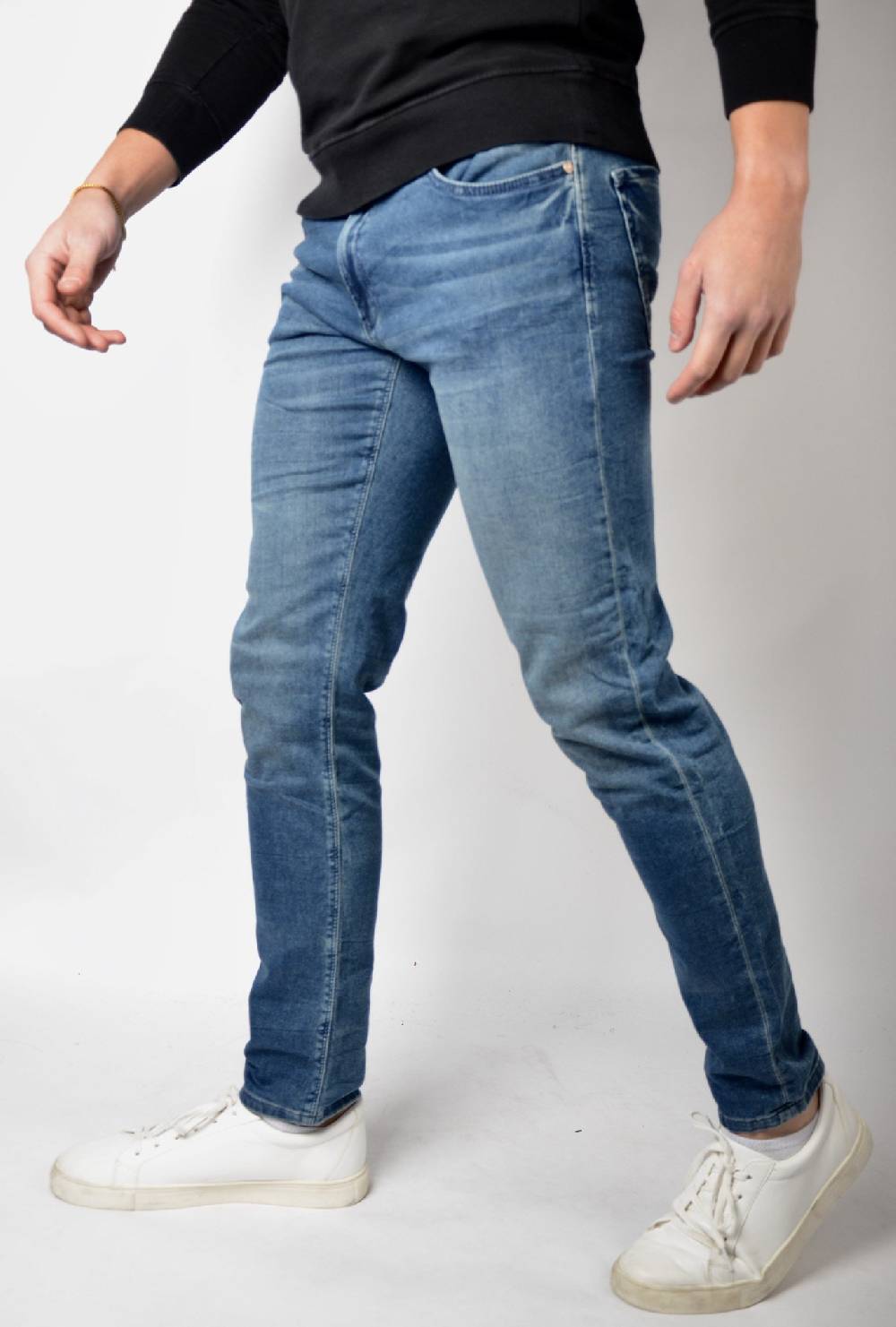 Cars Jeans ANCONA JOG Tapered Vintage Blue (08) Letzte 3 Tage