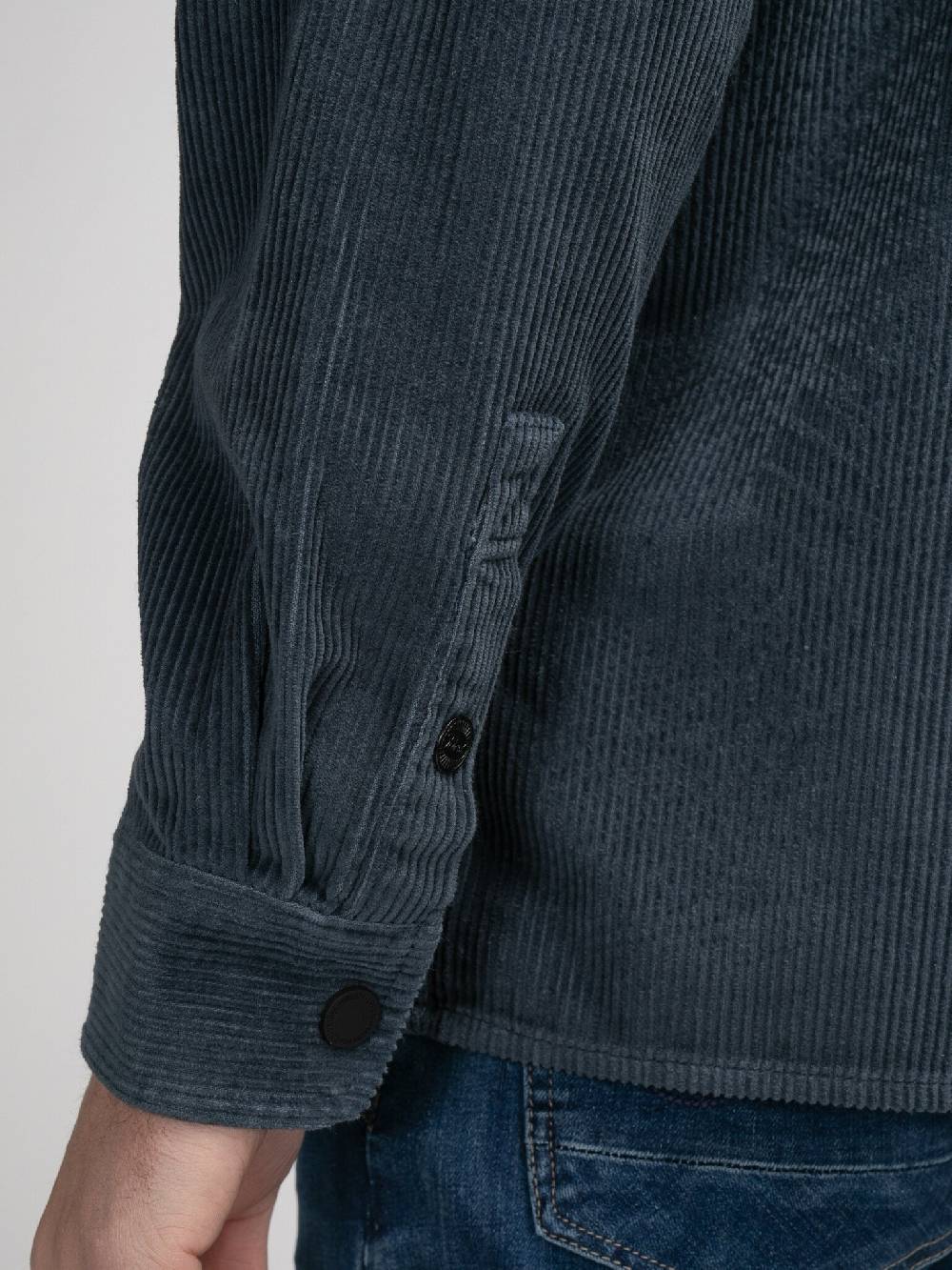 Petrol M-3040-SIL427 MEN SHIRT LONG SLEEVE UNI 5185 Midnight Blue Bis zu 65% Rabatt