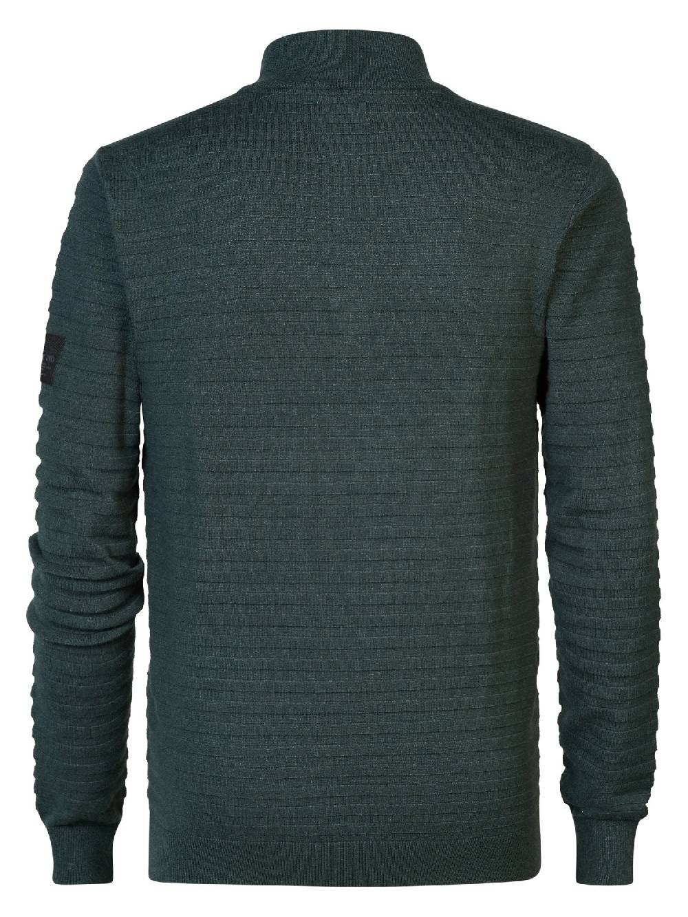 Petrol M-3040-KWC220 Men Knitwear Collar Basic (6089 Bottle) Clearance-Verkauf