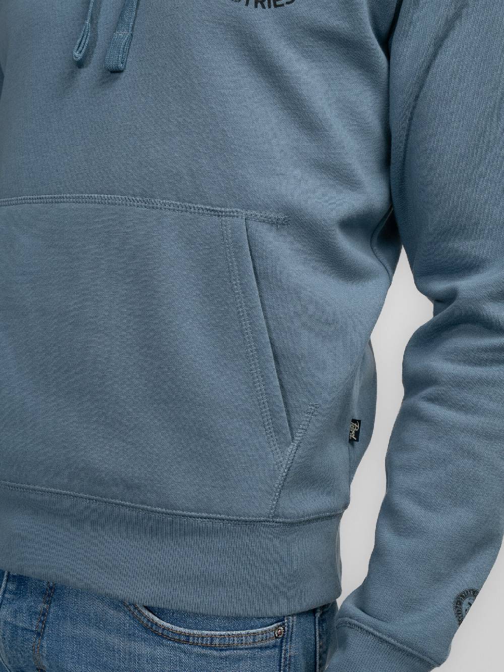 Petrol M-3040-SWH361 Men Sweater Hooded Print (5183 Light Shadow) Begrenzt auf 3 Tage