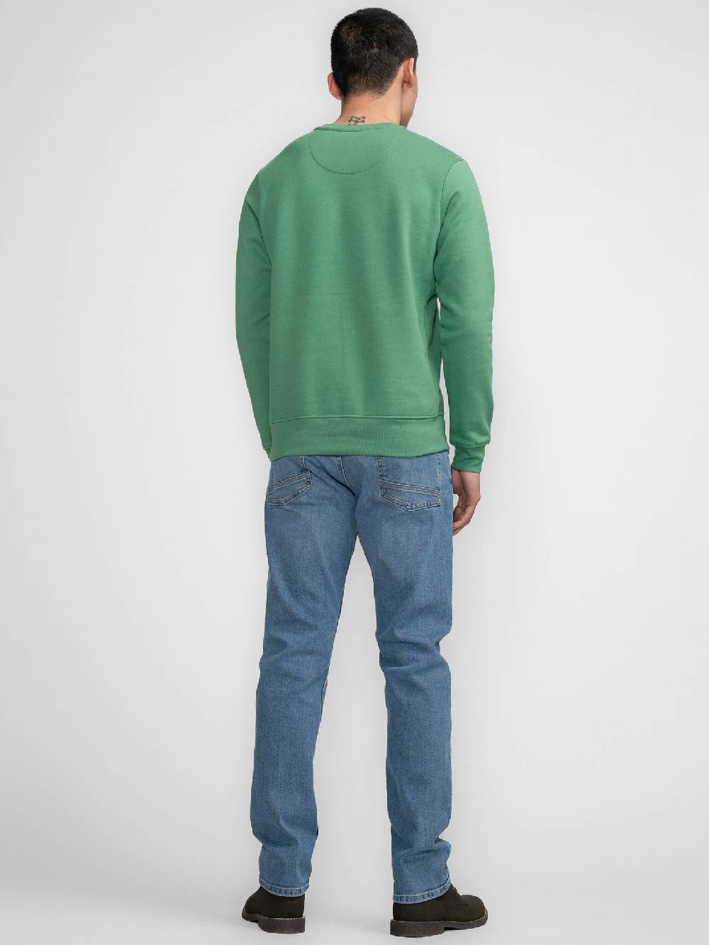 Petrol M-3040-SWR363 Men Sweater Round Neck Print (6167 Wasabi) Black Friday Preise