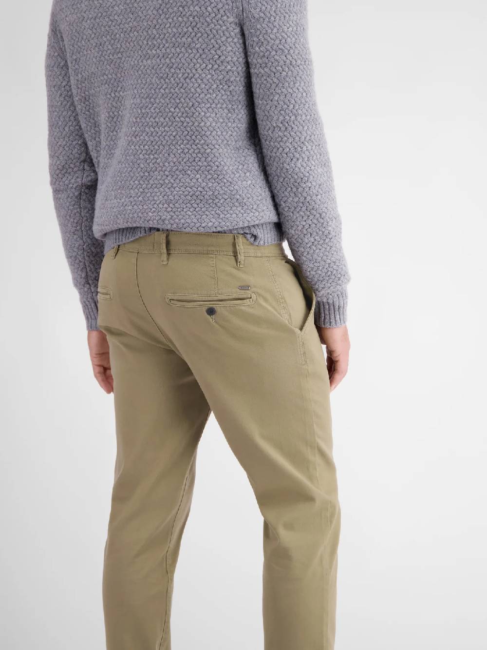 Lerros 2009166 CHINO MICROSTRUCTUUR SLIM FIT (730 SOFT BEIGE) Rabatte dieses Monats