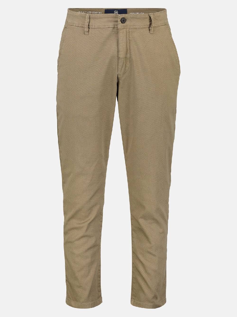 Lerros 2009166 CHINO MICROSTRUCTUUR SLIM FIT (730 SOFT BEIGE) Rabatte dieses Monats
