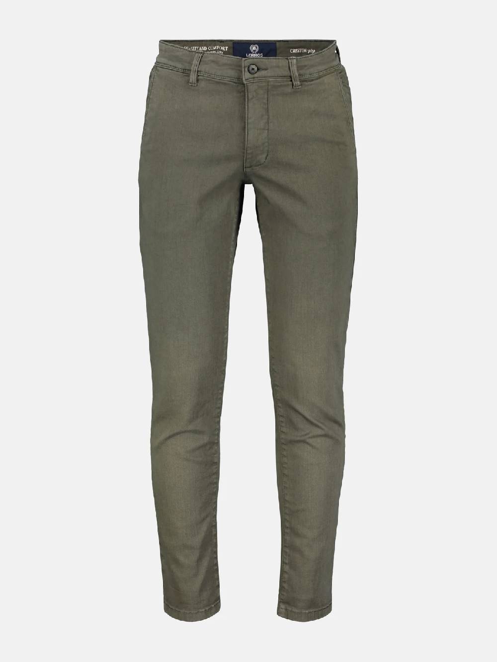 Lerros 2009114 CHINO VAN ZACHTE HYPERFLEX STRETCHKWALITEIT (659 AGED OLIVE) Verkauf