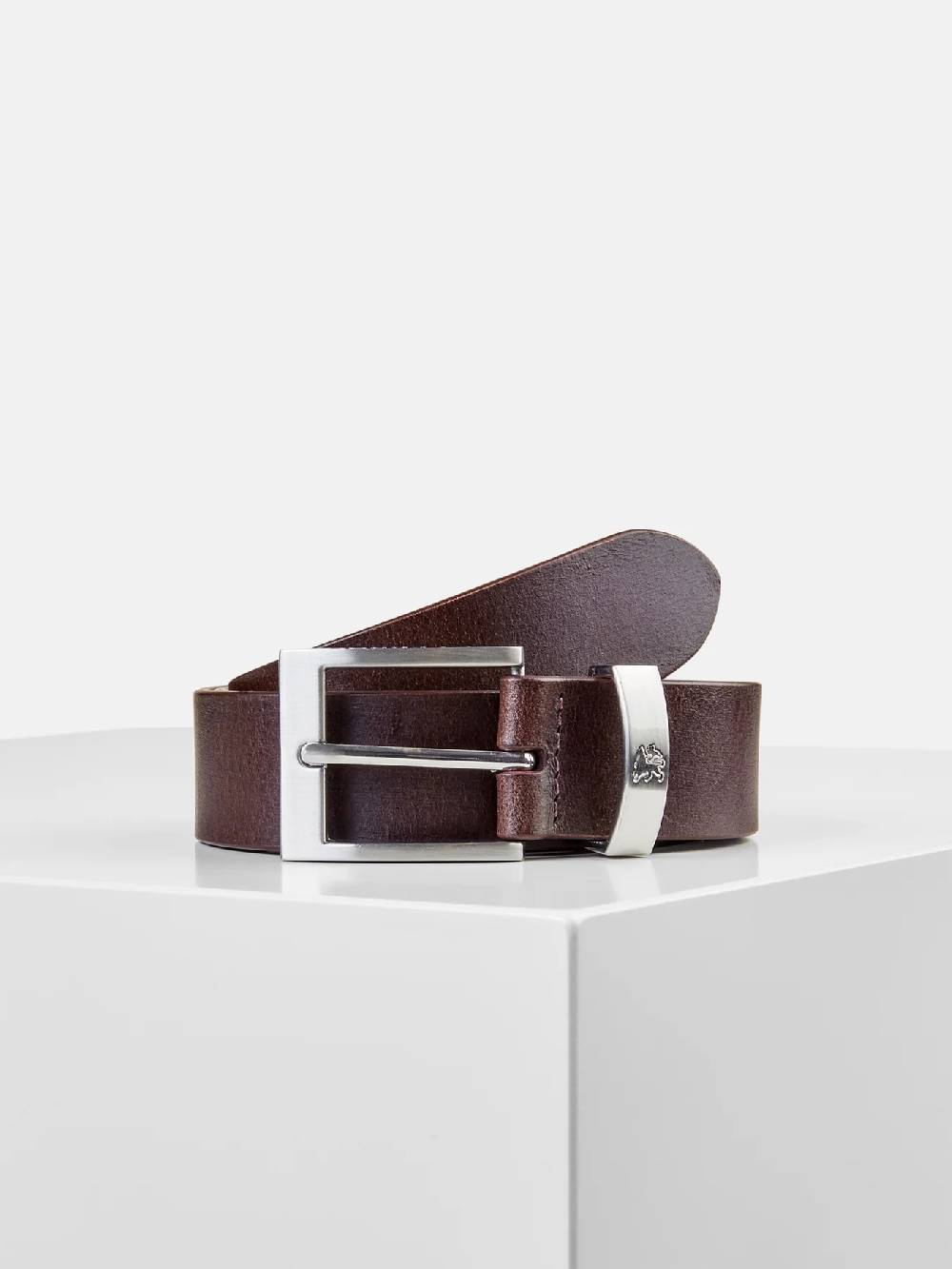 Lerros 5003007 RIEM MET METALEN ELEMENTEN (780 DARK BROWN) Schlussverkauf