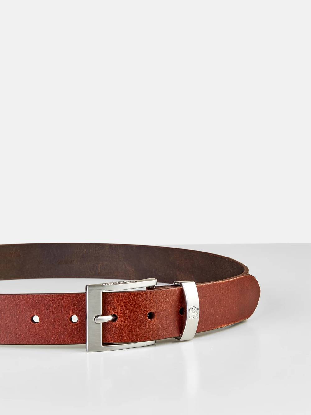 Lerros 5003007 RIEM MET METALEN ELEMENTEN (740 COGNAC) Günstiger Verkauf