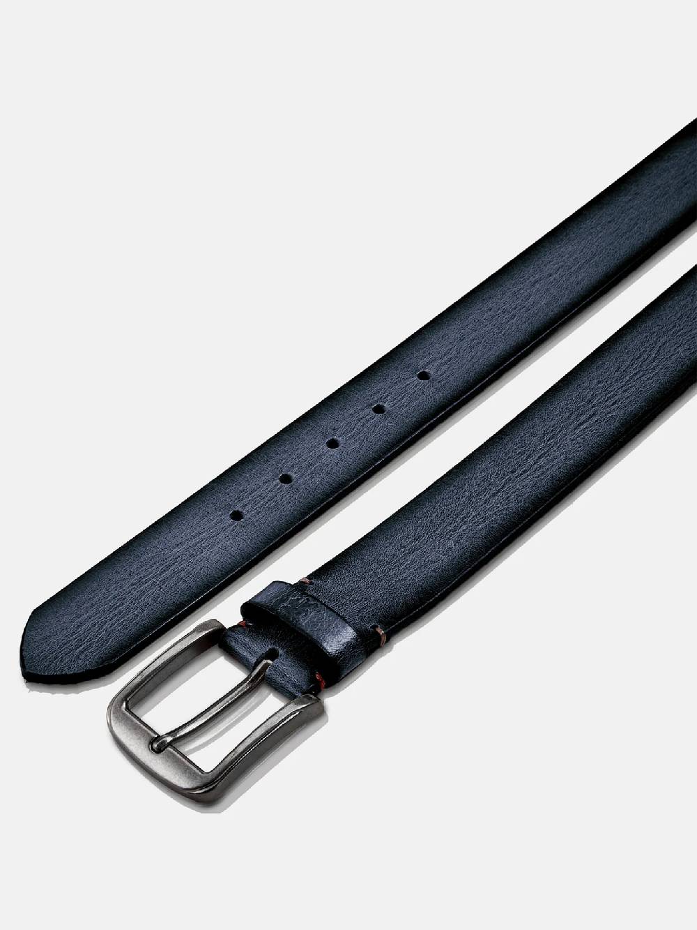 Lerros 5003004 LEREN RIEM *JAMES* (485 CLASSIC NAVY) Blitzverkäufe