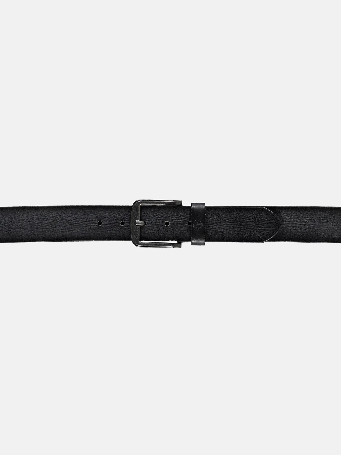 Lerros 5003004 LEREN RIEM *JAMES* (290 BLACK) Kostenloser Versand
