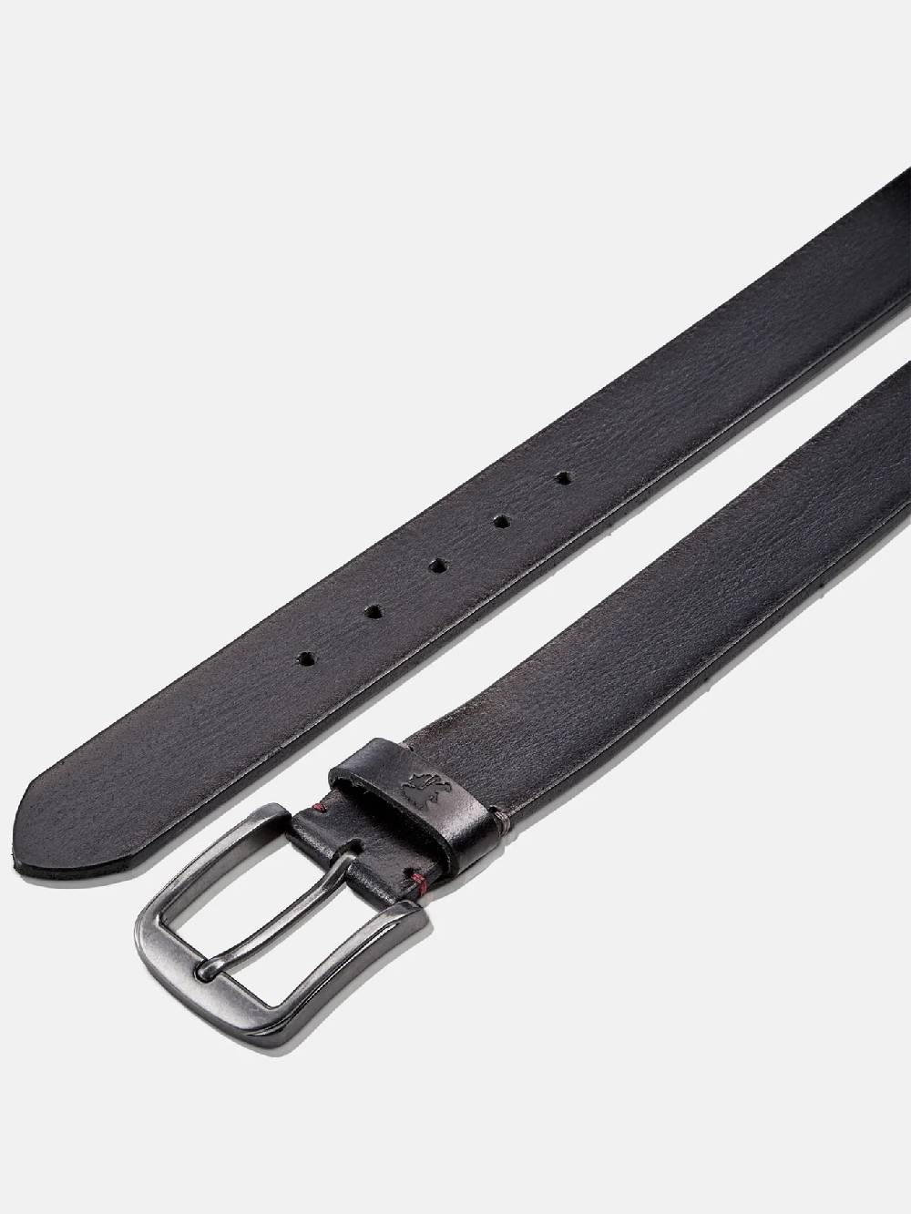 Lerros 5003004 LEREN RIEM *JAMES* (290 BLACK) Kostenloser Versand