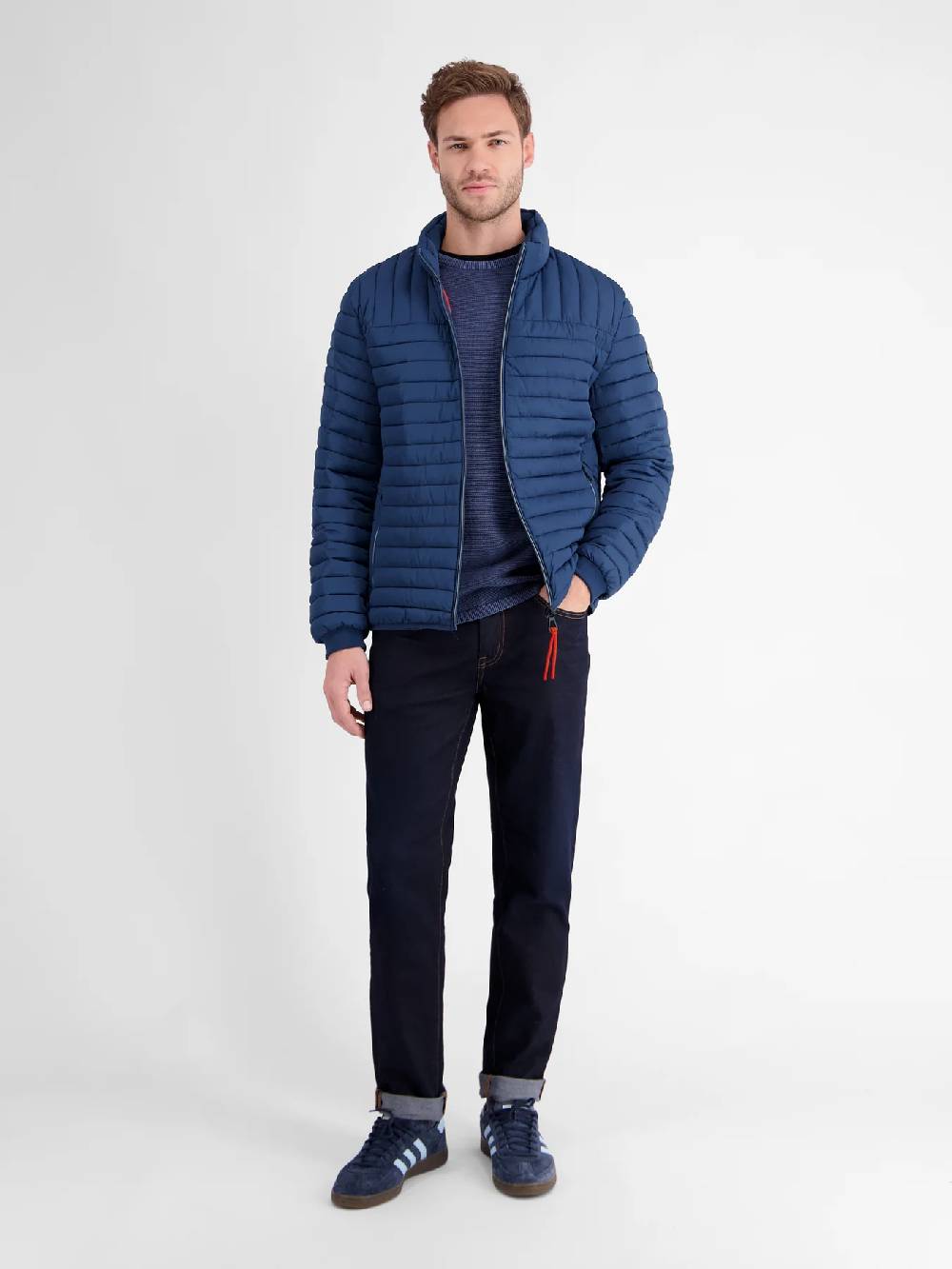 Lerros 23D7040 LICHTGEWICHT GEWATTEERD JACK (448 STORM BLUE) Cyber Monday