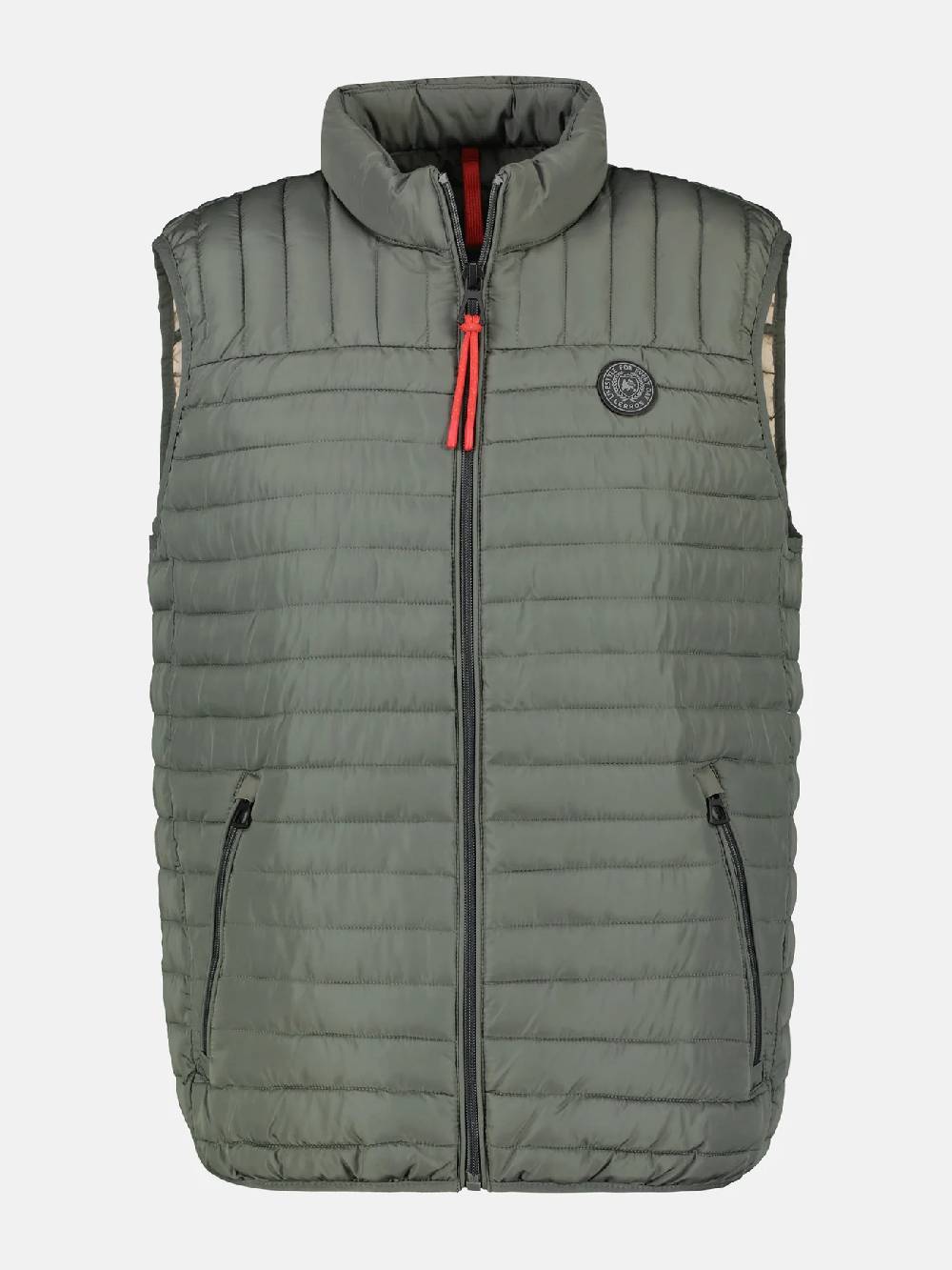 Lerros 2007341 LICHTGEWICHT VEST (618 MINERAL GREEN MELANGE) Weihnachtsangebot