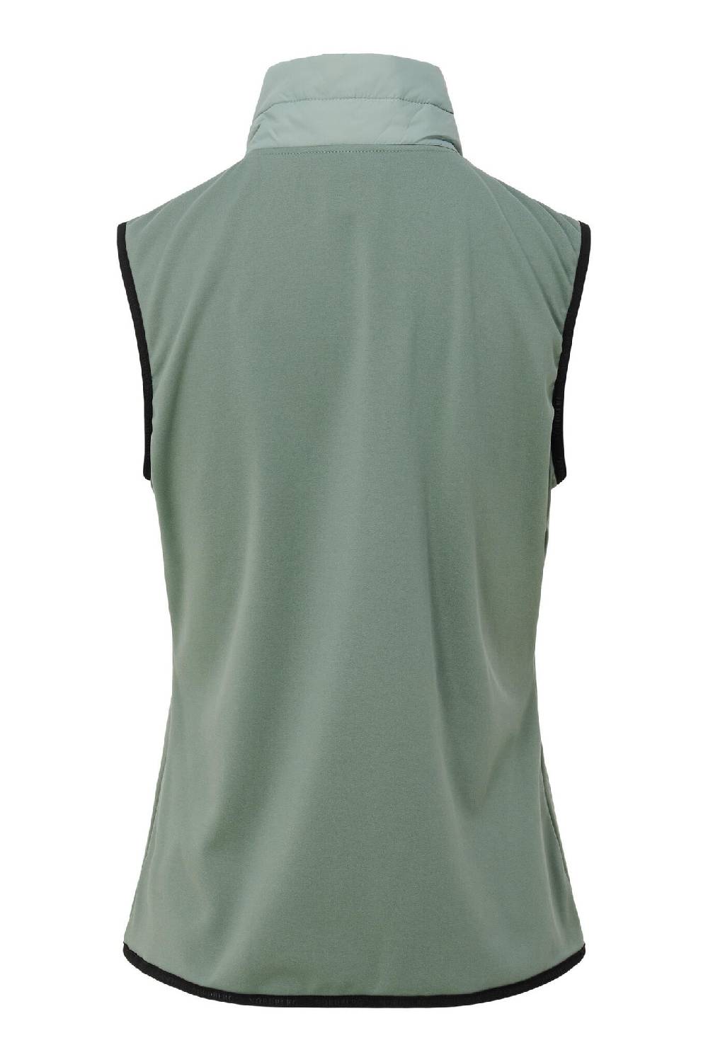 LADIES KNITTED AND WOVEN VEST TIRZA HERBAL GREEN Super Sparpreis