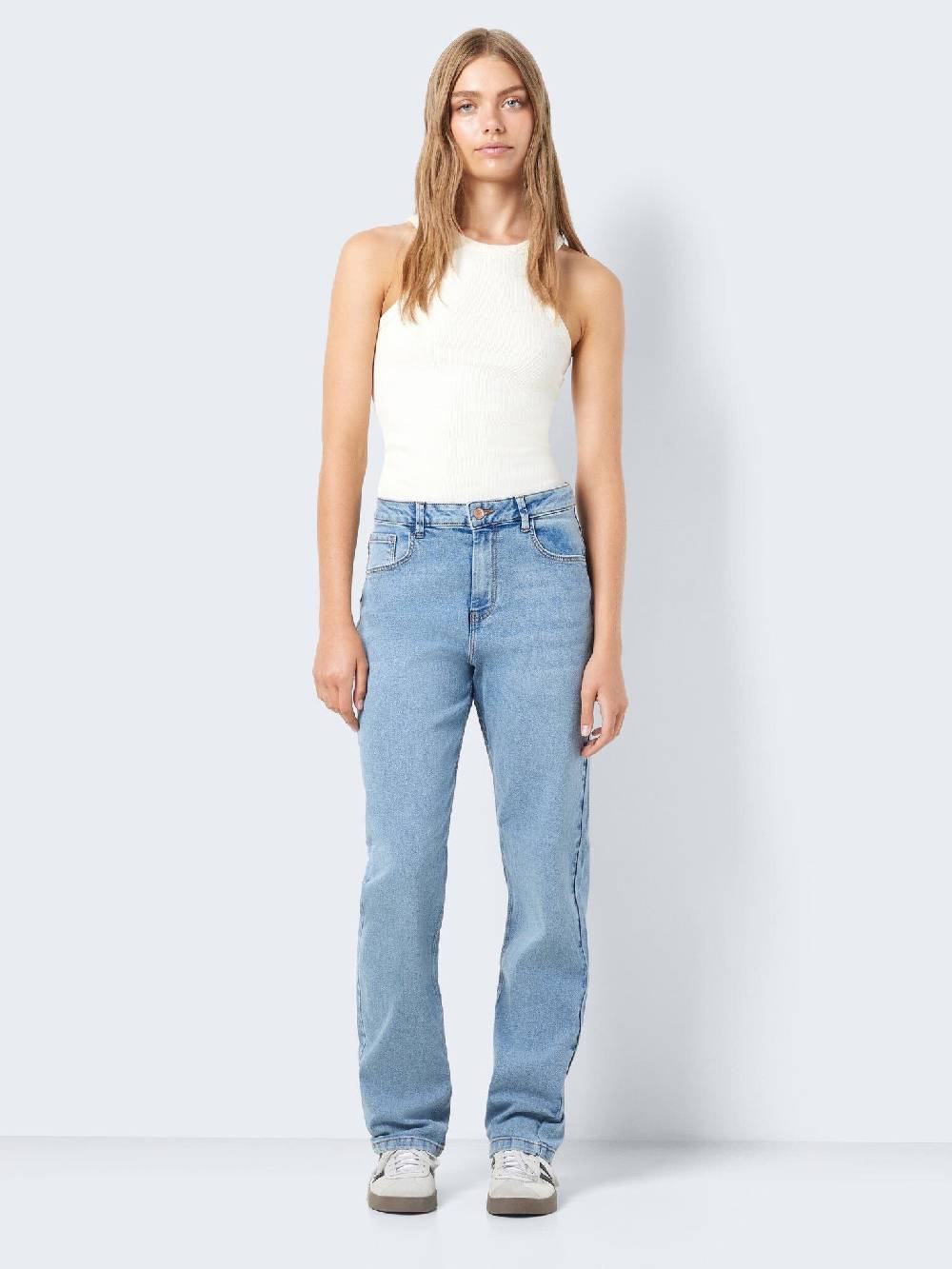 NOISY MAY GUTHIE HW Straight fit (Light Blue Denim) Letzte 2 Tage