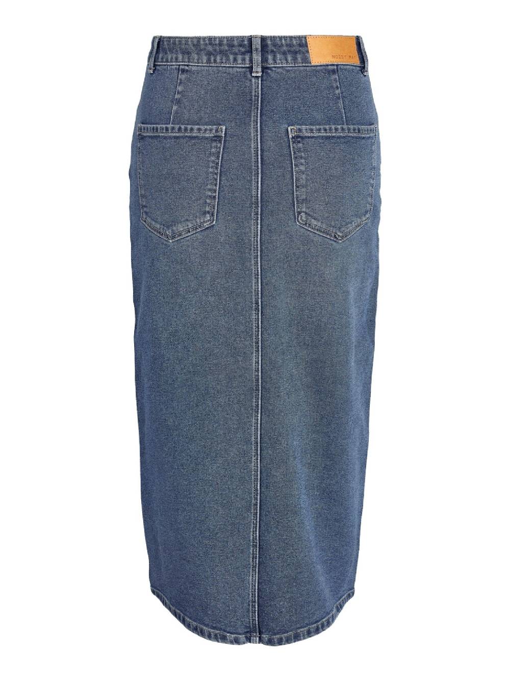 NOISY MAY NMKATH NW SLIT MIDI SKIRT VI477MB NOOS MEDIUM BLUE DENIM Vierteljährliche Förderung