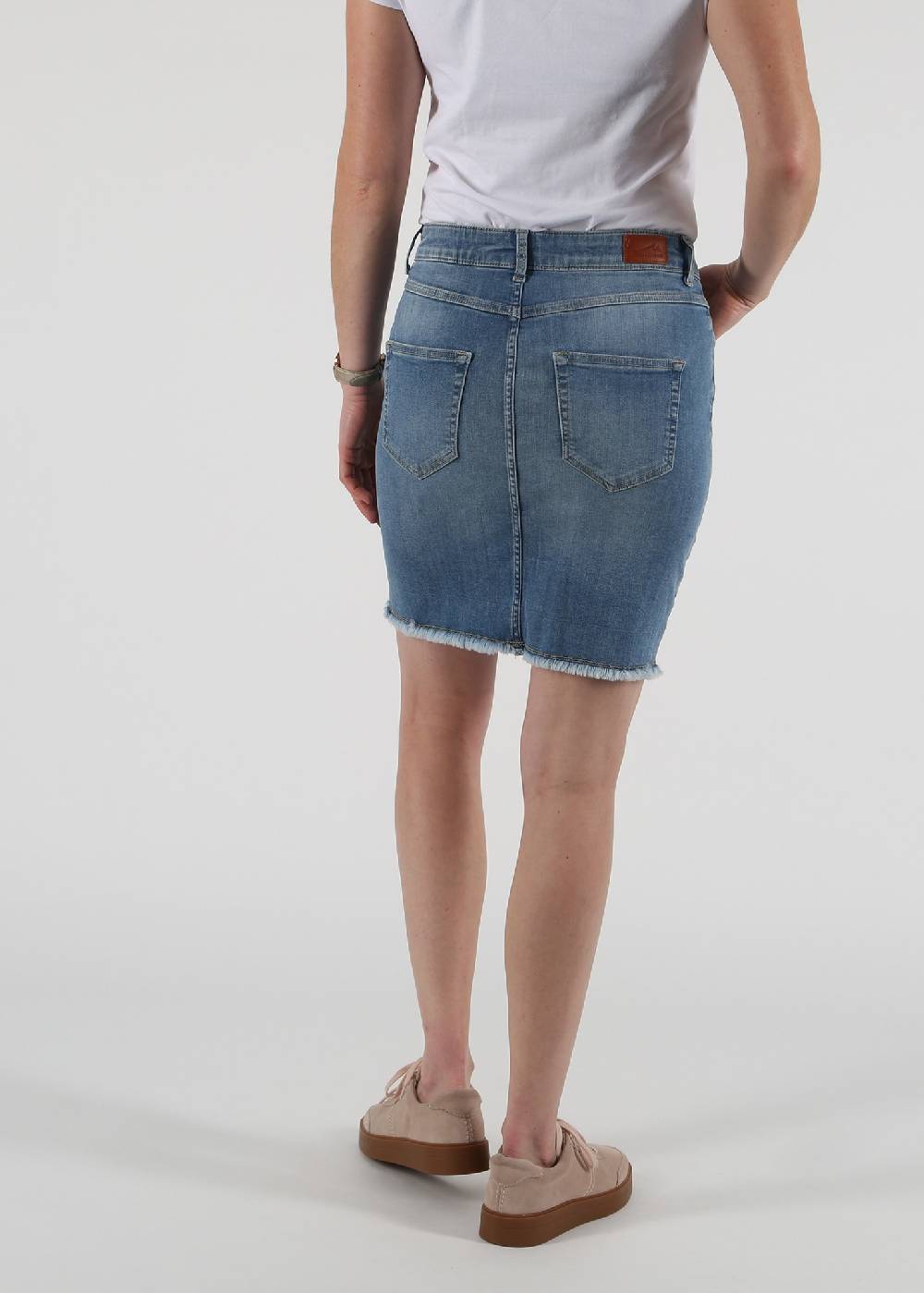 M.O.D Sina Skirt Indiana Blue 50% Rabatt mit kostenlosem Versand