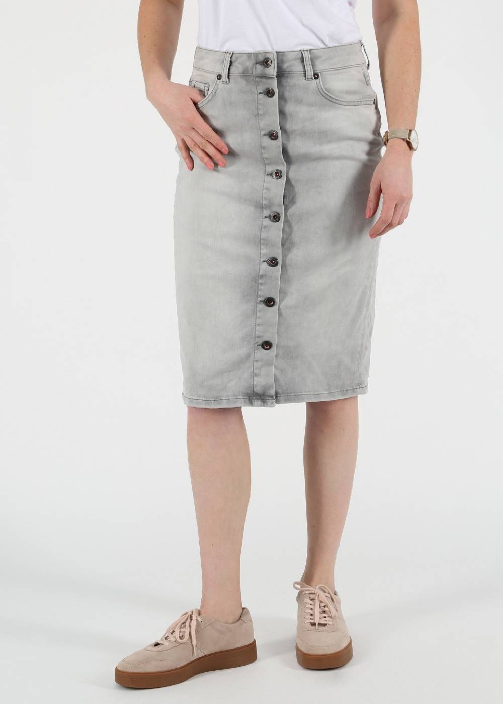 M.O.D Sina Skirt Alabama Grey Clearance-Verkauf
