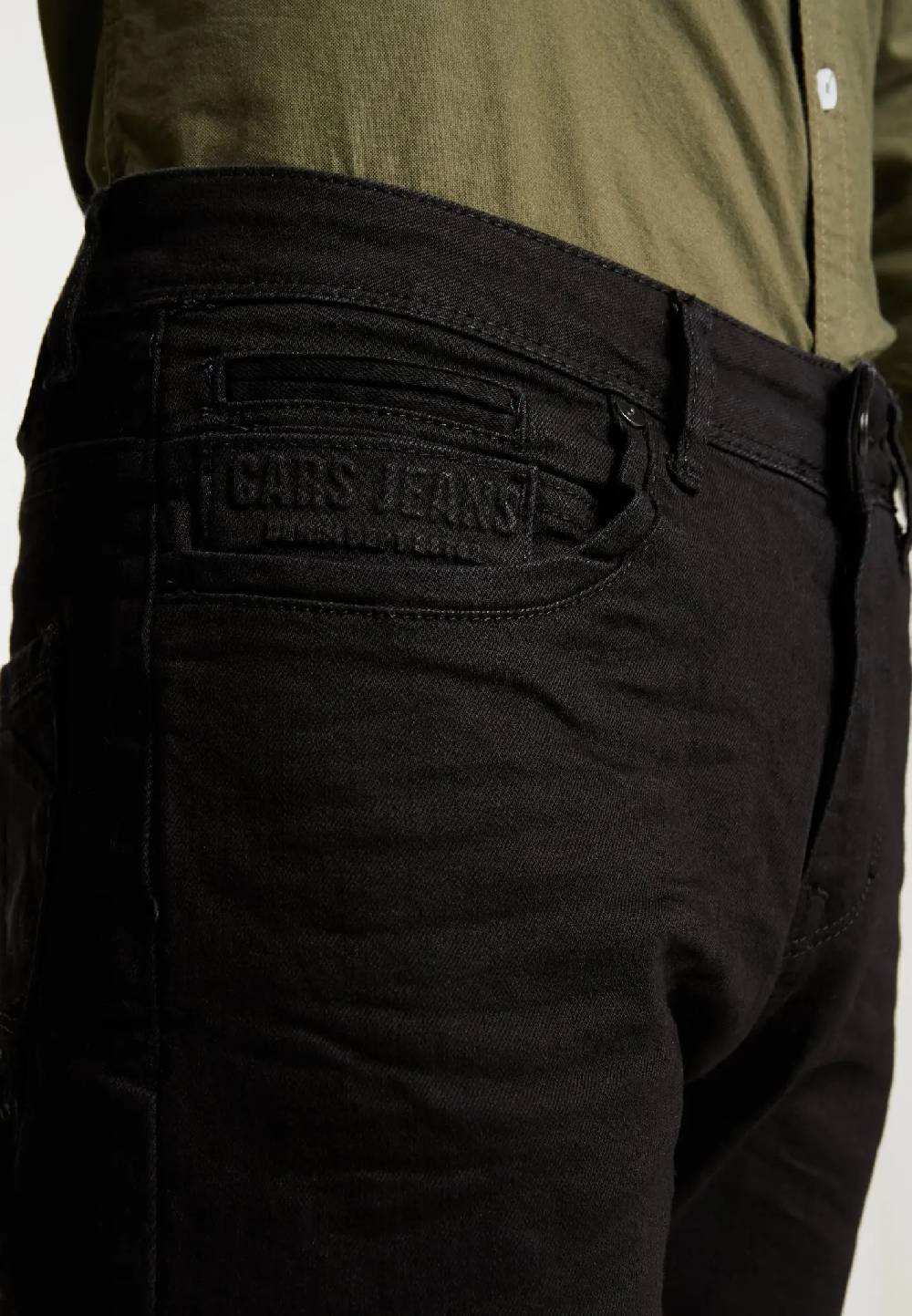Cars Jeans BLAST Slim Fit Twill Black Flash Sale