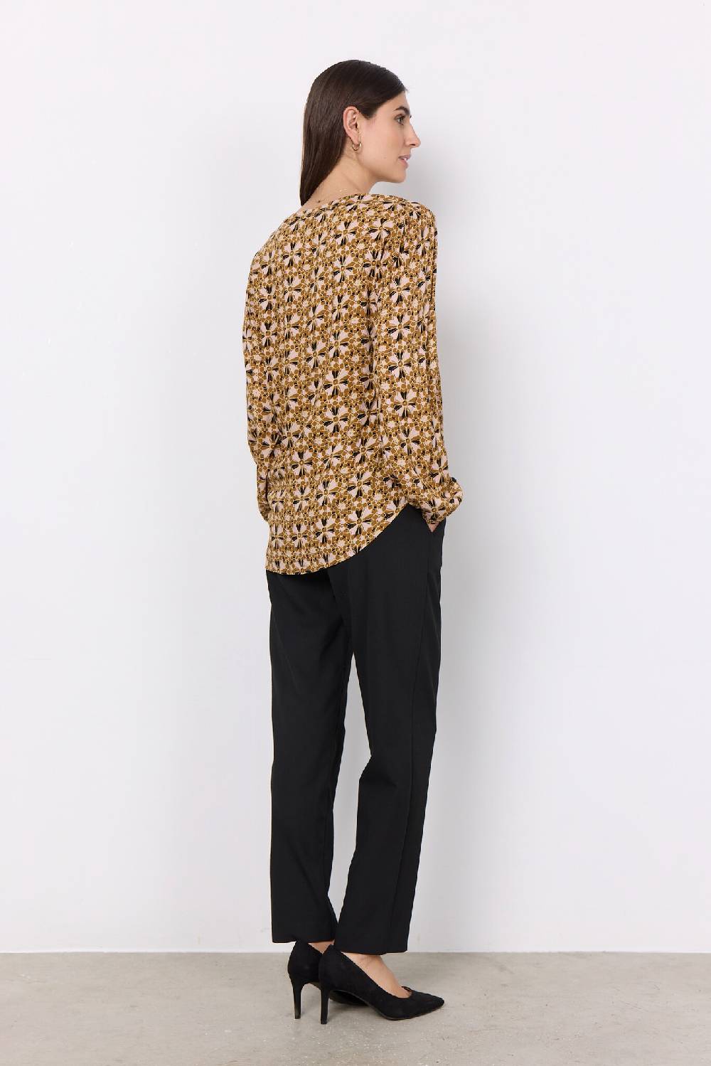 Soya Concept SC-FELICITY AOP 434 (3460C GOLDEN YELLOW COMBI) Online Outlet